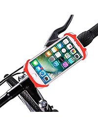 Soporte flexible para Smartphone para bicicleta, cochecito, reposacabezas de coche, volante, carrito de golf, motocicleta, GPS, gimnasio, carrito de la compra. Compatible con iPhone, iPhone Plus, Samsung Galaxy, Android.