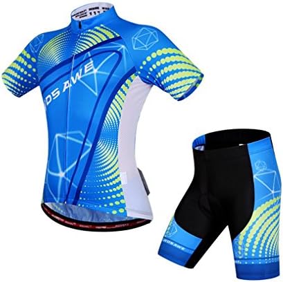 Men's Cycling Jersey Short Sleeves Bicycle Racing Shirt Mountain Bike Cycle Jerseys with 3 Rear Pockets Quick Dry Biking Colthing AV133