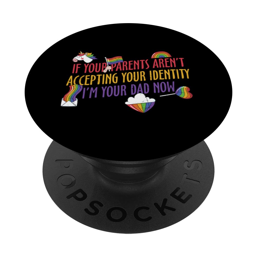 LGBT pride social movement women men funny quote PopSockets Swappable PopGrip