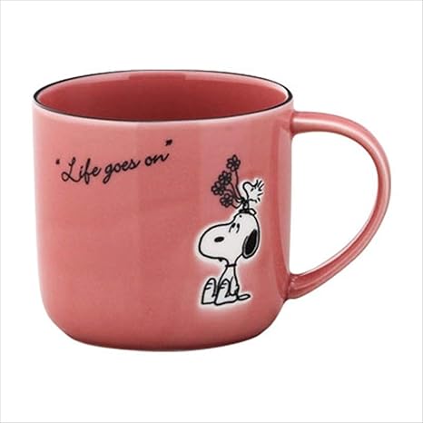 Amazon Co Jp Peanuts スヌーピー 70周年記念 マグ レッド マグカップ 公式 オフィシャル ホーム キッチン