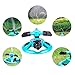 VC-Time Lawn Sprinkler, Garden Sprinkler - Full Automatic Garden Water Sprinklers Lawn Irrigation System, 360 Degree Rotation Three Arm Water Sprinkler
