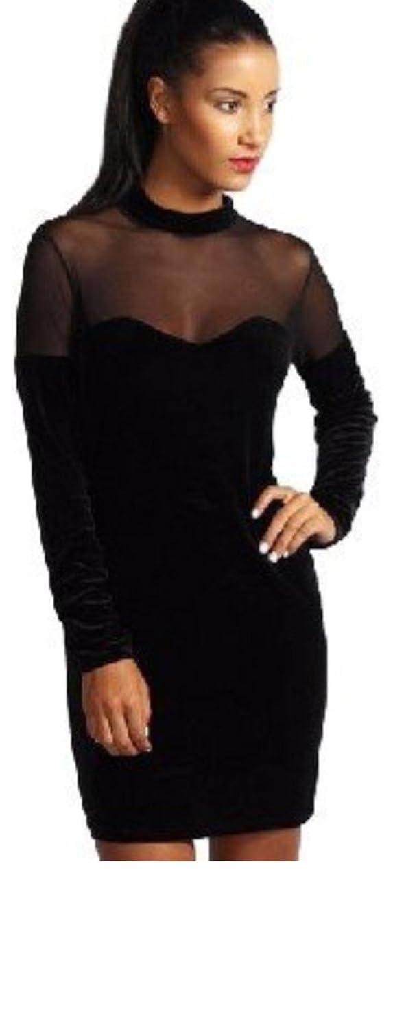 black velvet bodycon