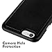 Benks iPhone 6 Plus 6s Plus Leather Case Cover, Slim Fit Protective Cover Skin with Invisible Metal Plate Build-in, Work with Magnetic Car Mount (Black for iPhone 6 Plus 6s Plus, 5.5-Inch)