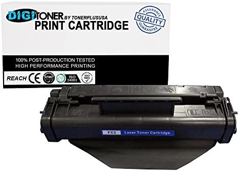 DigiToner8482; by TonerPlusUSA Compatible 1 PACK Canon FX-3 (1557A002) Laser Toner Cartridge for use in ImageClass 1100 MultiPASS L6000 FAXPHONE L75 FAXPHONE L80