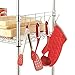 Alera ALE Hook Bars For Wire Shelving, Five Hooks, 24