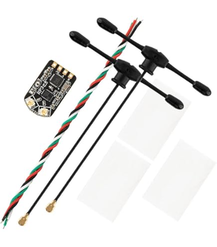 RÉCEPTEUR ELRS 915 MHz/2,4 GHz NANO ExpressLRS avec antenne type T RÉCEPTEUR ELRS 915 MHz/2,4 GHz NANO ExpressLRS avec antenne type T