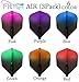 COSMO DARTS Fit Flight Air Black Gradient Color Shape(3 Pack) (Green)