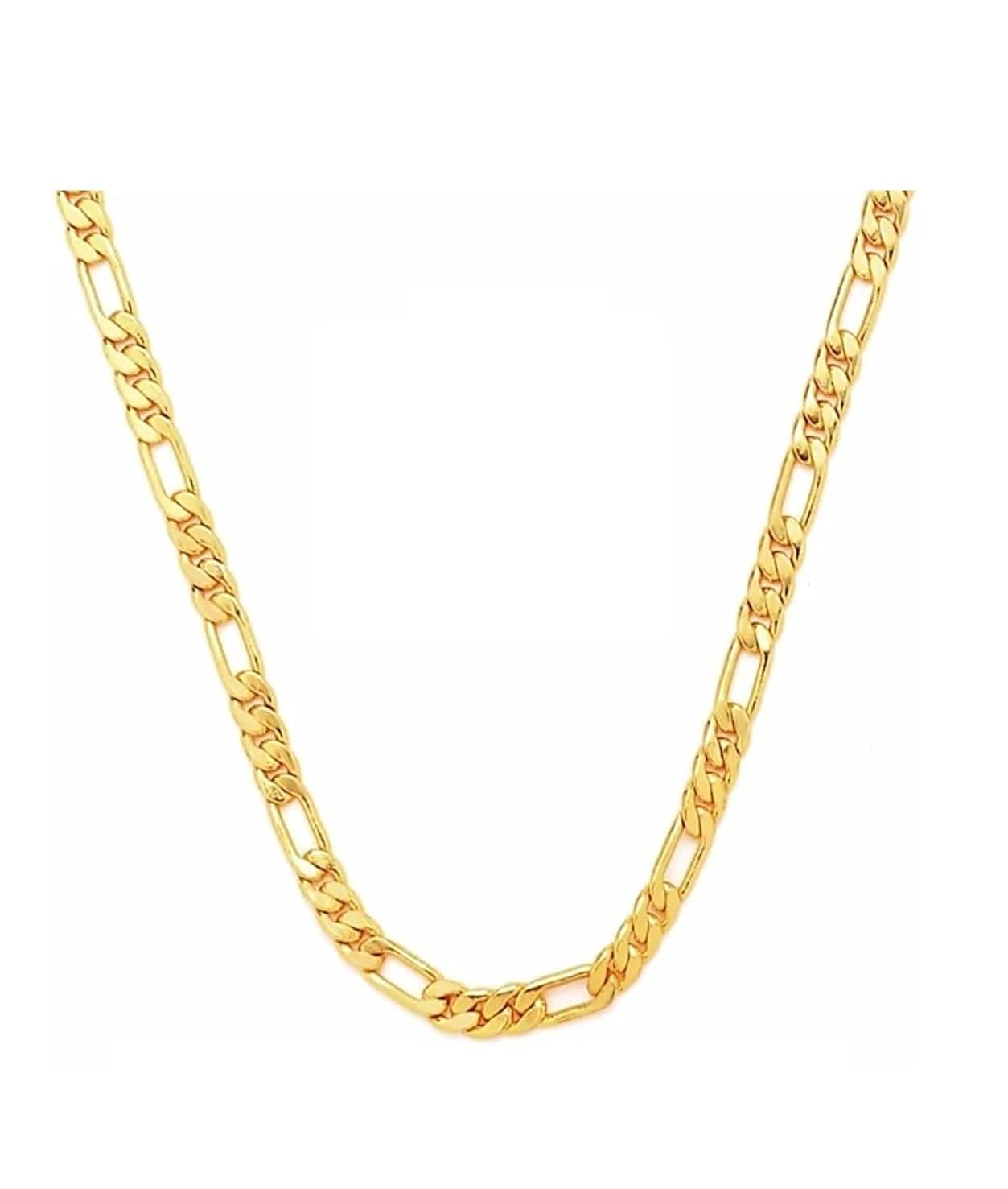 Buy Gold plated Chain For Men & Women 22 Inch at Amazon.in