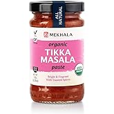 Mekhala Organic Tikka Masala Indian Cooking Paste. Versatile sauce, marinade, cooking paste. Medium spice ORGANIC VEGAN GLUTE