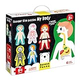 Banana Panda My Body Suuuper Size Puzzle, Set of 6