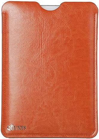 Universal Tablet Case-Qijuxys Premium PU Leather Cover Pocket Case for 7.9 inch Tablet,ipad mini 7.9inch Samsung Tab 7-8inch,Amazon Kindle Fire HD 7 HD 8,Lenovo Tab2 Tab3 7-8inch (7.9inch brown)