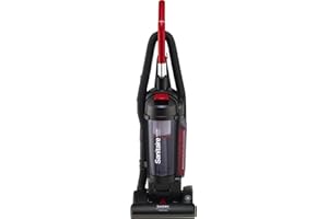 Sanitaire SC5745A Commercial Quite Upright Bagless Vacuum Cleaner with Tools and 10 Amp Motor, 13" Cleaning Path