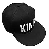 WEKA King And Queen Lovers Couples Sports Cap Adjustable Snapback Hat(#KING)