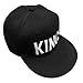 WEKA King And Queen Lovers Couples Sports Cap Adjustable Snapback Hat(#KING)