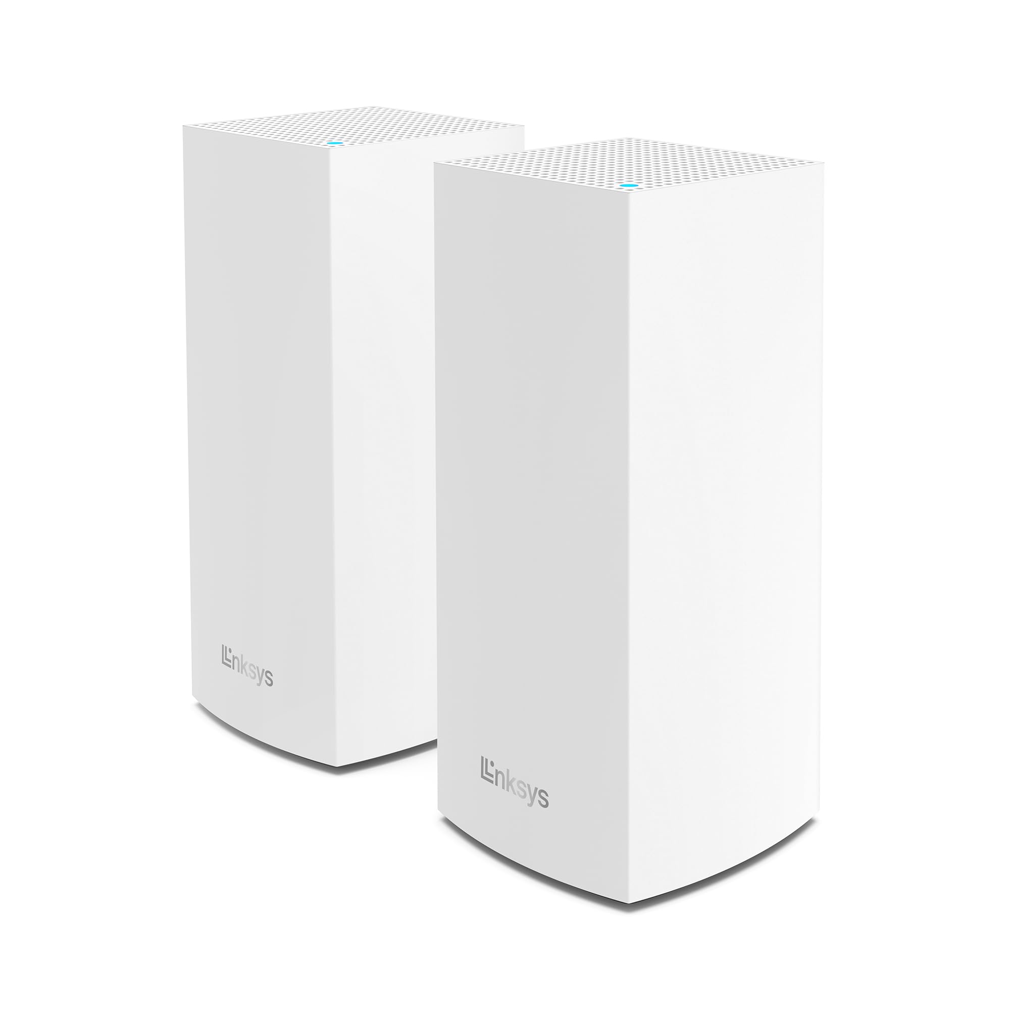Linksys Velop MX10600 Tri-Band Whole Home Mesh WiFi 6 System (AX5300) - WiFi Router, Extender, Booster up to 6000 sq ft, 4x Faster Speed 100+ Devices, MU-MIMO & Parental Controls - White , Pack of 2