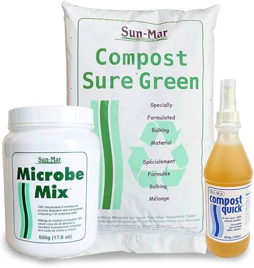 Compost Starter Kit Compost Sure + Microbe Mix + Compost
