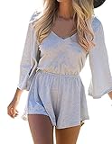 Eshion Women Backless Playsuit Party Jumpsuit