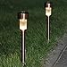 kinna Solar Garden Lights Outdoor Solar Pathway Lights Stainless Steel Landscape Lighting for Lawn, Patio, Yard(Copper)