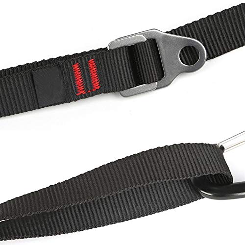 COREYCHEN Webbing Sling Rock Climbing Strap Belts Foot Loop Climbing Adjustable Foot Ascender Sling Belts Foot Loop Ascender Mountaineering Tree Rock Climbing Ascender