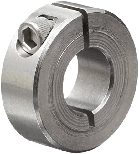 (Qty 6) Climax Metal 1C-050-S 1/2" ID 1 PC Split Stainless Shaft Collar