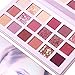 UCANBE Aromas The New Nudes Eyeshadow Makeup Palette, 10 Matte + 4 Shimmering + 2 Glitter + 1 Pressed Pear + 1 Concealer Base Shade Blending, High Pigmented Easy to Wear Eye Shadow Powder Pallet
