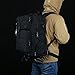 HUKOER 35L/45L Military Tactical Backpack -Tactical Assault Molle Rucksacks Waterproof Expandable Hunting Backpack Outdoor Daypack for Hiking Camping Trekking Hunting Bag (Black-45L)