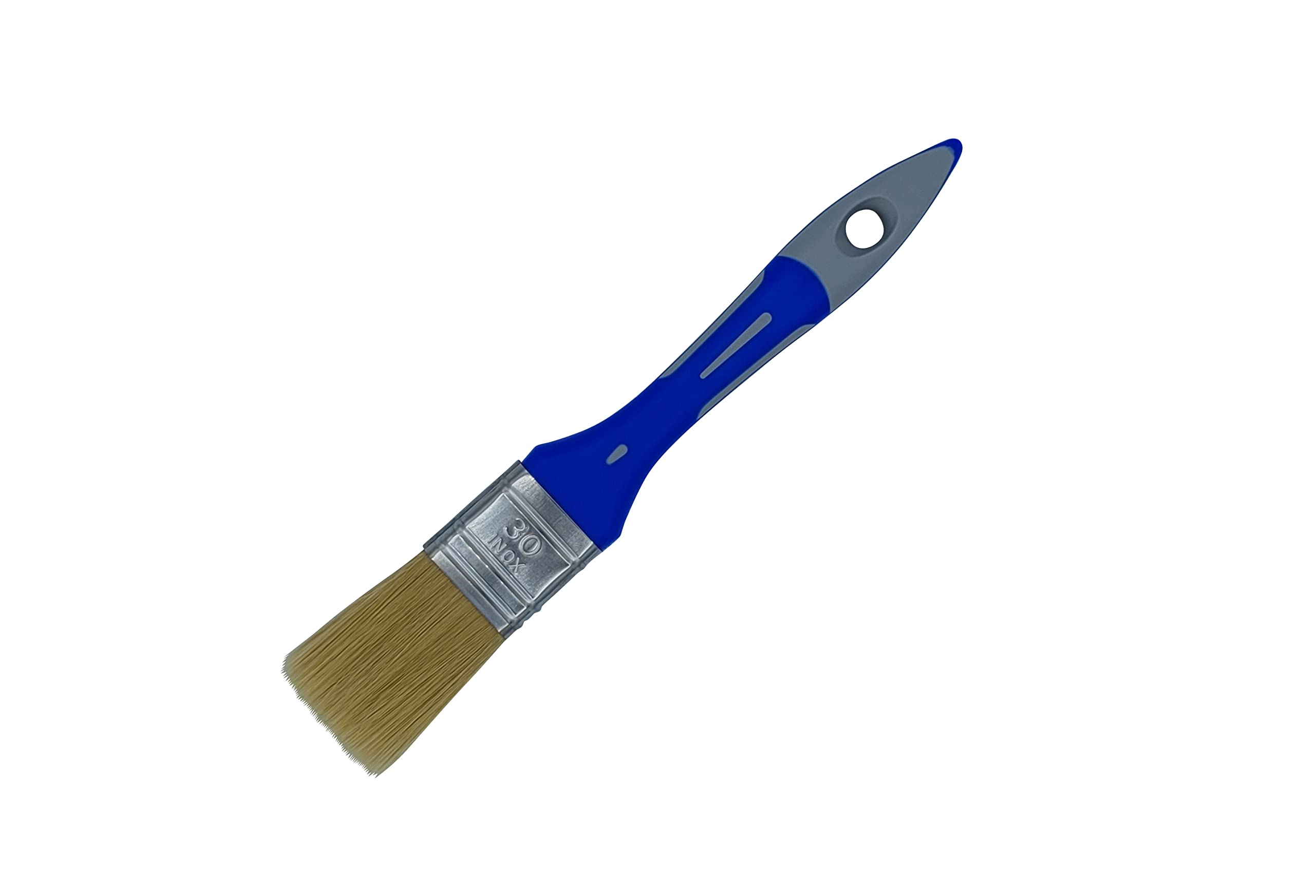 SAVY Dual-Material Flat Brush Matt Velvet and Satin Width 30 mm