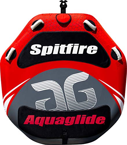 Aquaglide 585216609 Spitfire 60 4 Winged Shape Towable Tube, Red, 60 by 60-Inch (Certified Refurbished)