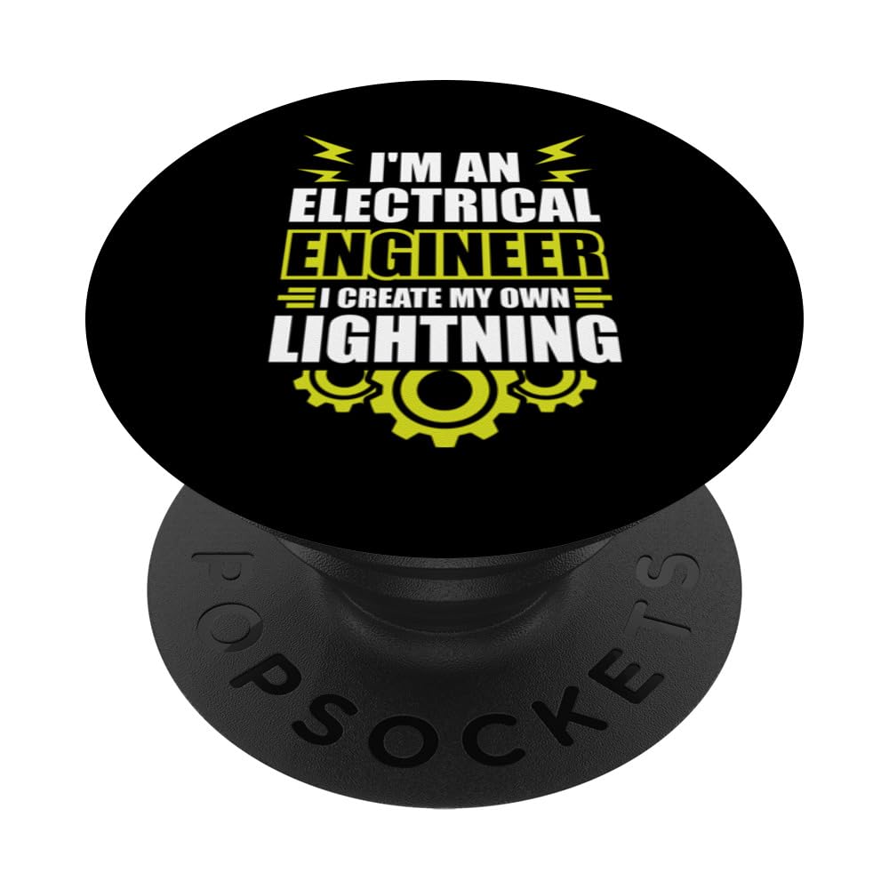 I'm an Electrical Engineer I create my own lightning PopSockets Adhesive PopGrip