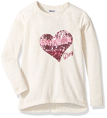 DKNY Girls' Long Sleeve T-Shirt (More Styles Available)