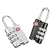 Hooray Service TSA Approved Lock - 3 Digit Combination Lock for Travel Safety and Security Luggage Lock-2 Pack