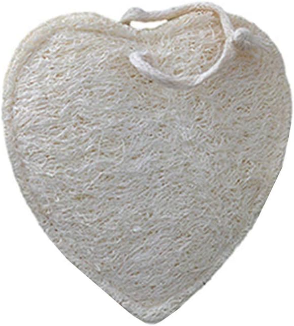 BOENTA Loofah Sponge for Shower and Bath - Exfoliating Back Scrubber Puff