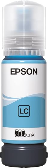 Epson 107 Light Cyan 70ml EcoTank Ink Cartridge ET-18100