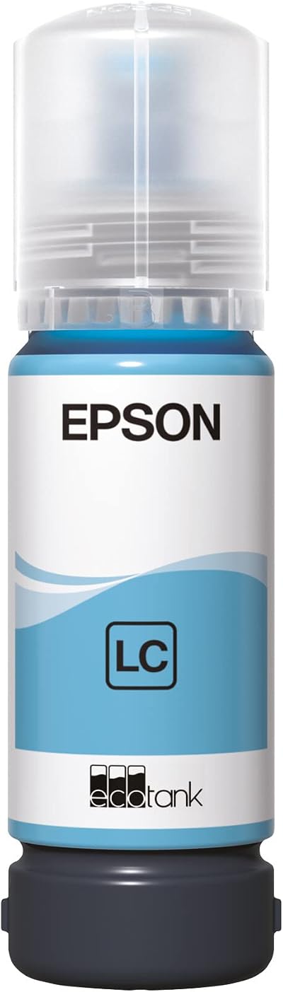 Epson 107 Light Cyan 70ml EcoTank Ink Cartridge ET-18100
