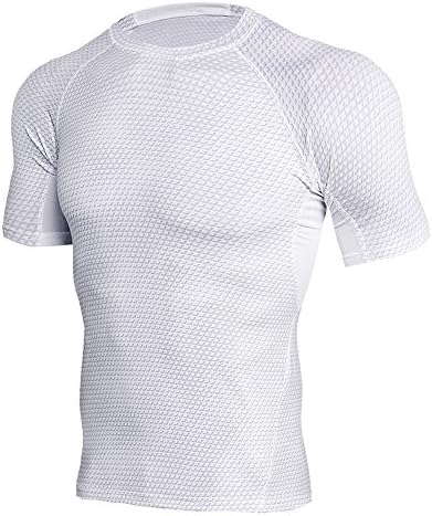 Anyu Men's Short Sleeve T-Shirt Training Top