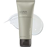 AHAVA Men's Exfoliating Cleansing Gel - Helps Against Clogged Pores, Smoothes & Cleans, Refreshes & Energizes the Skin with exclusive Osmoter & antioxidant botanic complex: G-Force, 3.4 Fl.Oz
