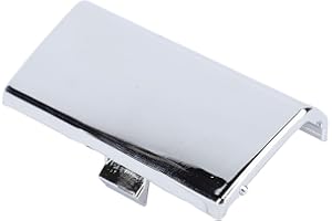 Pomya Chrome Rear Bumper Tow Hook Cover Durable Replacement for MLClass W166 AmgLine 2011-2015, Automotive Grade ABS Material