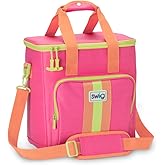 Swig Life Triple Insulated Cooler Bag with Zipper, Large Travel Cooler Bag Holds 16-24 Cans, or 6 Wine Bottles, Insulated