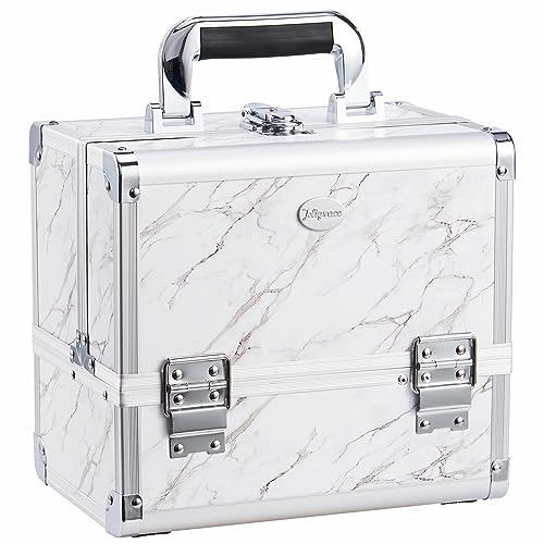 Joligrace Makeup Train Case Cosmetic Box Inches Jewelry
