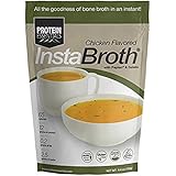 InstaBroth, Collagen and Gelatin Rich Bone Broth Powder with 12.5g Protein (6.4oz) (Chicken)