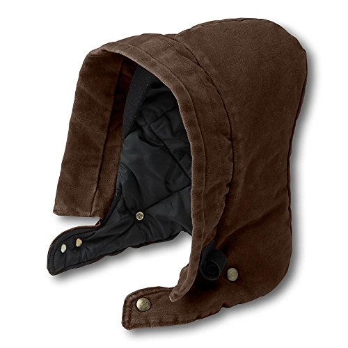 Carhartt Men's Arctic-Quilt-Lined Sandstone Hood,Dark Brown,One Size