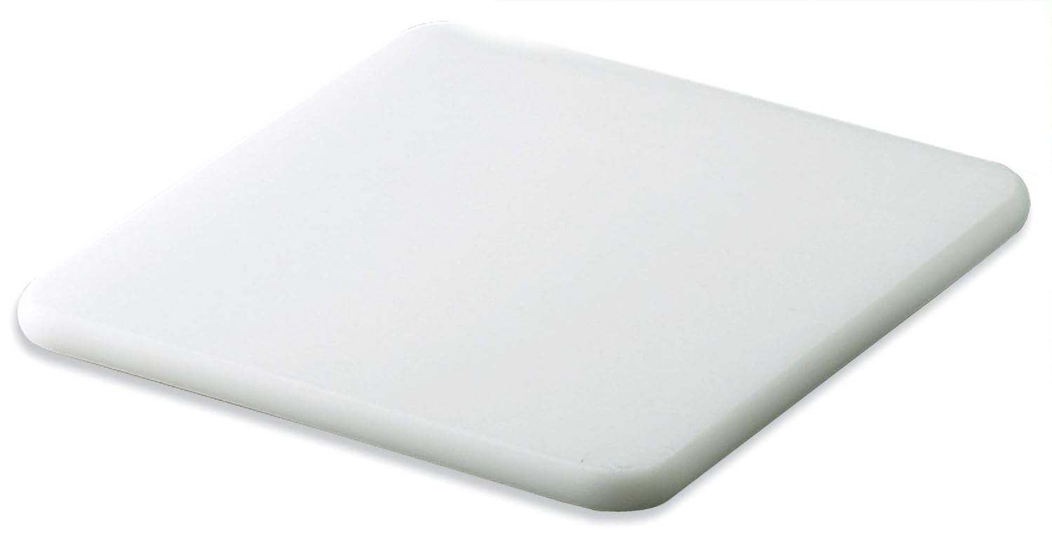 San Jamar CB6912 Co-Polymer Bar Cutting Board, 9" Width x 6" Height x 1/2" Depth, White