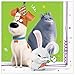 The Secret Life Of Pets 2 Birthday Party Supplies Pack for 16 Guests | Paper Cups, Paper Dinner Plates, Paper Lunch Napkins, Stickers, and Plastic Table Cover | Kids Party Supplies