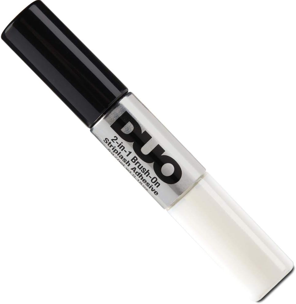 DUO 2-in-1 Brush-On Striplash Adhesive Lash Glue, Dark, 5 g (Pack of 1) - Image 3