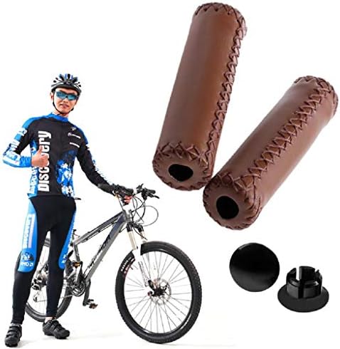 leather bicycle handlebar grips