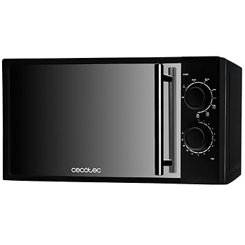 Cecotec Microondas con Grill All Black. Capacidad de 20l, 700 W ...