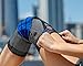 Old Bones Therapy Compression Knee Sleeve Support - Knee Brace for Sports, Running, Arthritis, ACL, MCL, Meniscus Tear, Joint Pain Relief and Injury Recovery (M, Black/Blue)