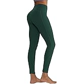 ALONG FIT High Waisted Leggings for Women with 3 Pockets, Tummy Control Yoga Pants for Workout Yoga Casual
