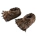HollyHOME Claws Shoes Plush Slippers Plush Bear Paw Slippers Animal House Slippers 10 inches Brown…