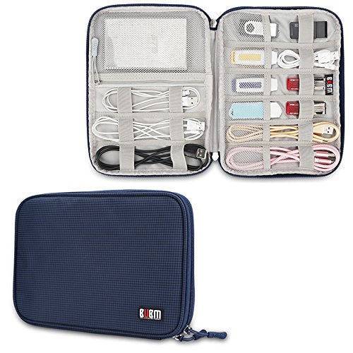 image for BUBM Travel Gear Organizer Electronics Accessories Bag for USB,SD Card